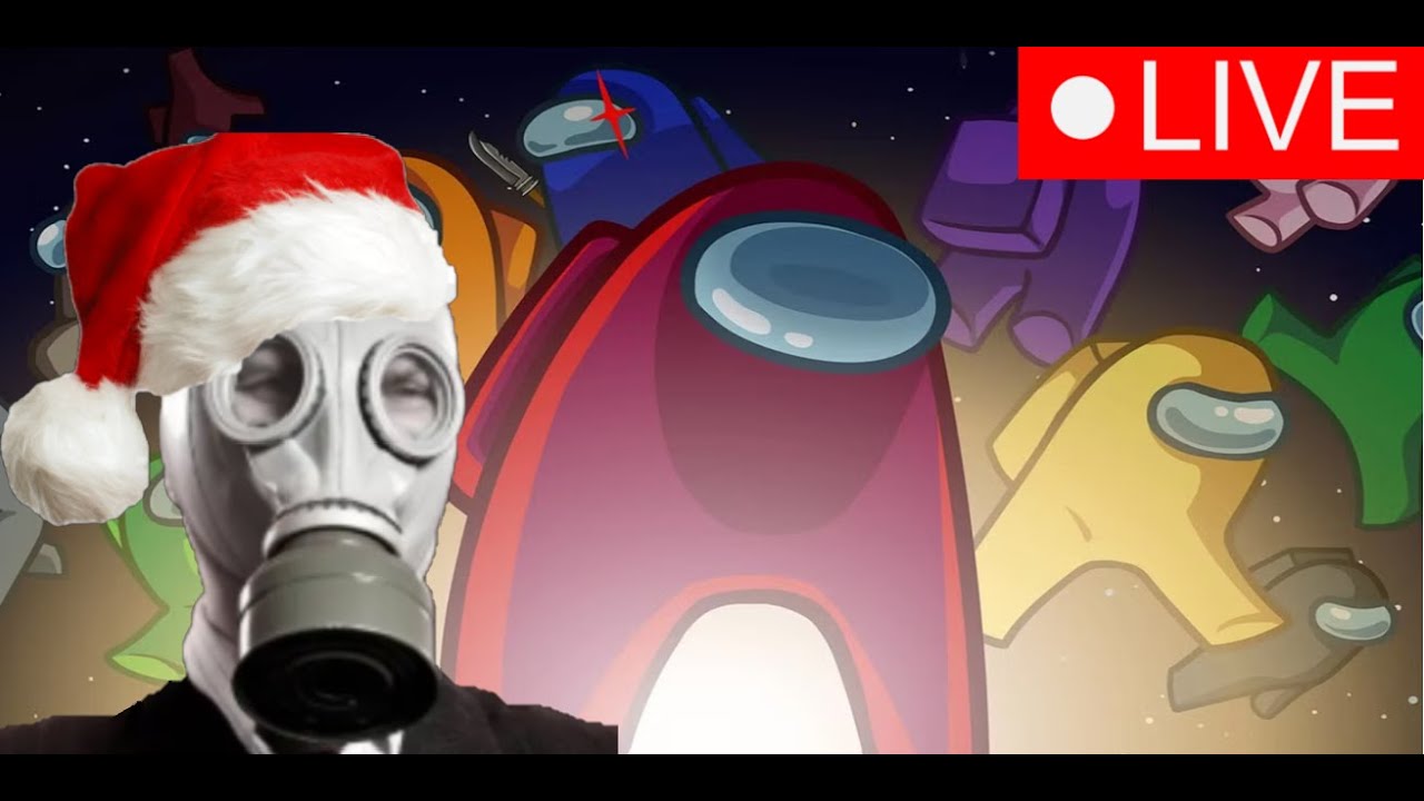 Among us livestream with my discord!!!! :D