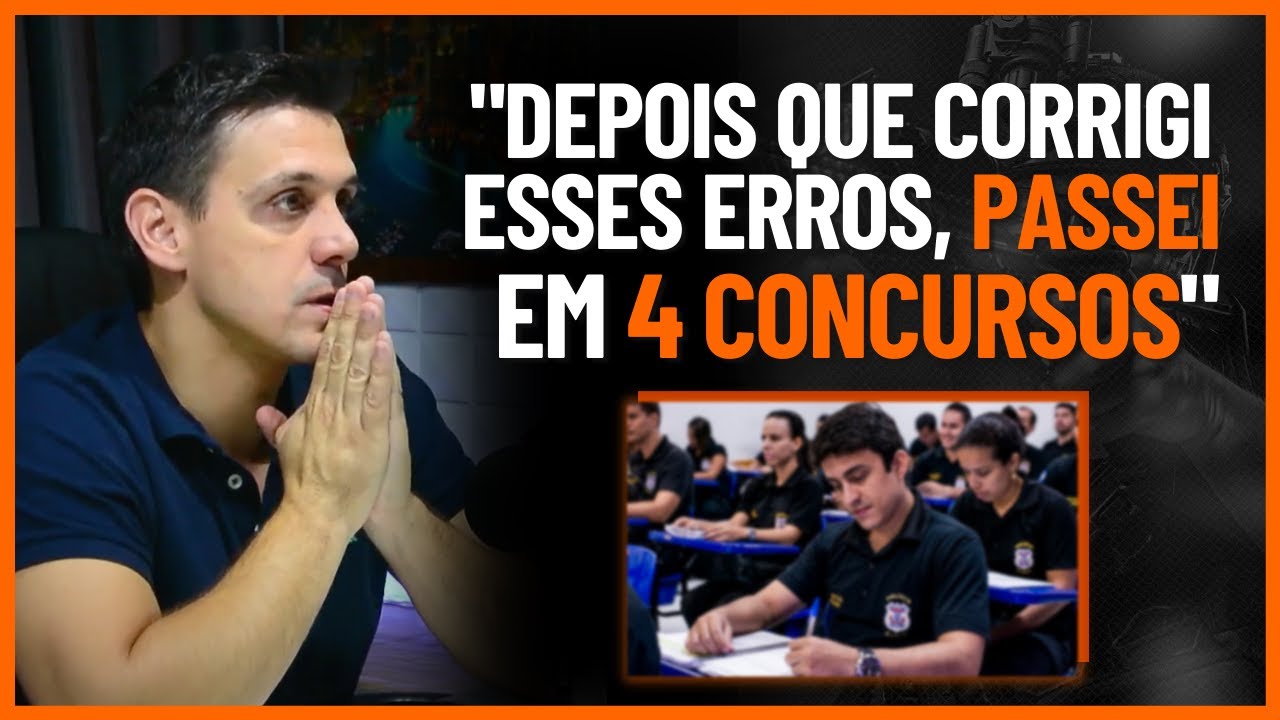 DICAS QUE TRANSFORMAM UM REPROVADO EM APROVADO NOS CONCURSOS POLICIAIS