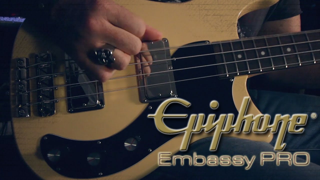 Обзор Epiphone Embassy PRO Bass от Криса Катеро