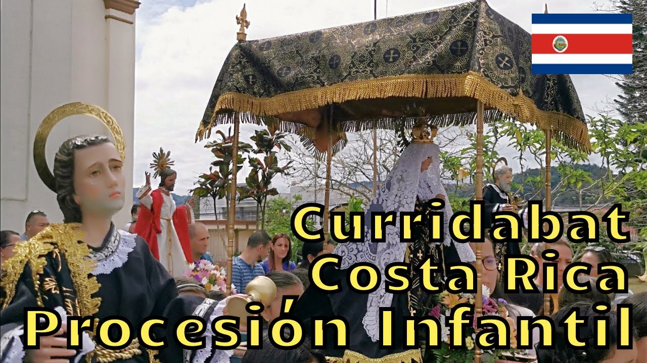 Procesión Infantil. Curridabat, San José de Costa Rica, 2023.