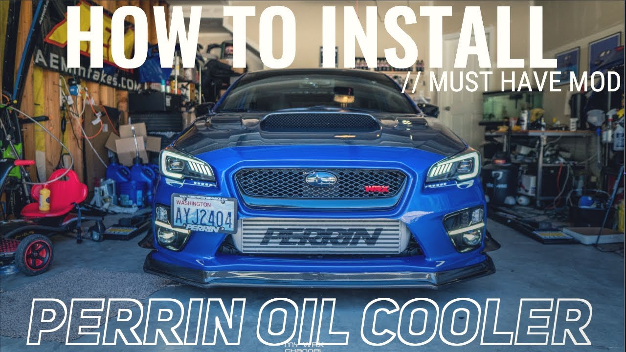 HOW-TO INSTALL: PERRIN OIL COOLER with FMIC | 2015-2019 SUBARU WRX