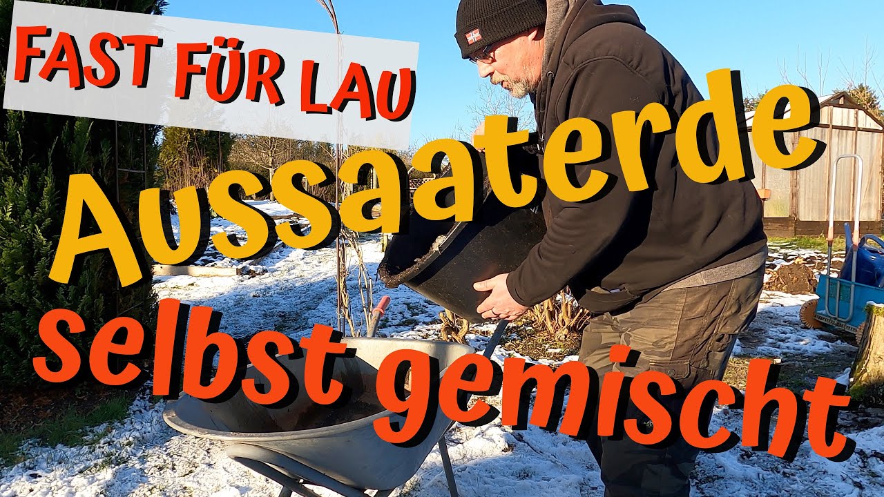 Aussaaterde ganz einfach selbst gemacht / (Fast) für lau /  So machen wir es