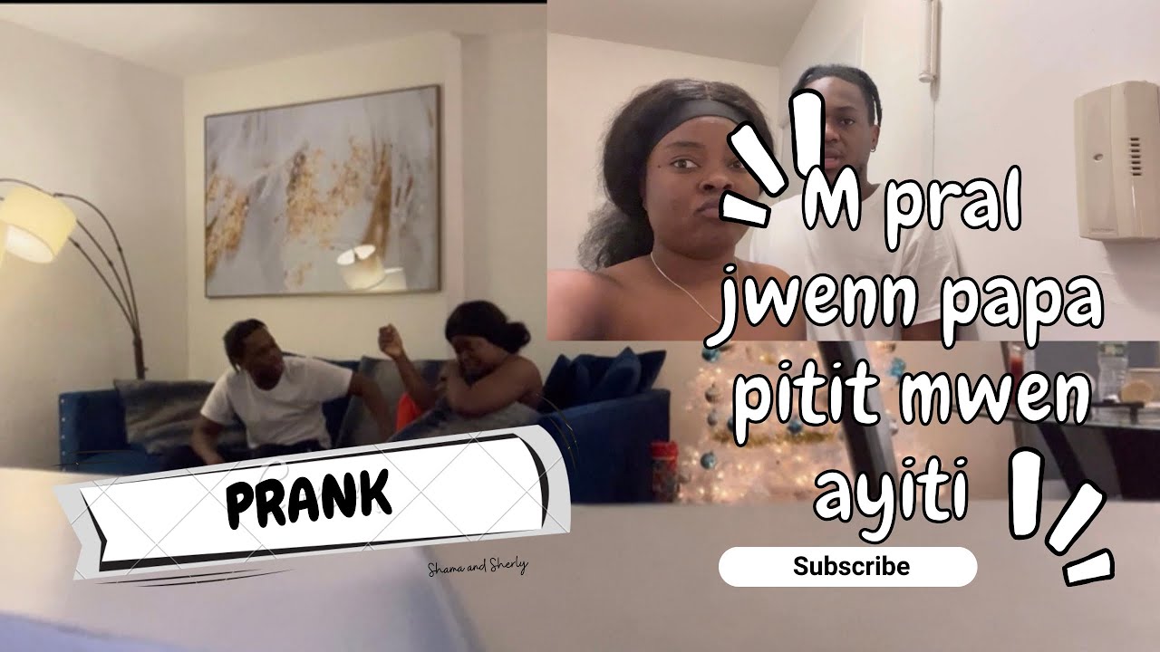 Revenge Prank 😳 madanm mwen dil gon pitit ayiti e li pral jwenn papa pitit li 😭