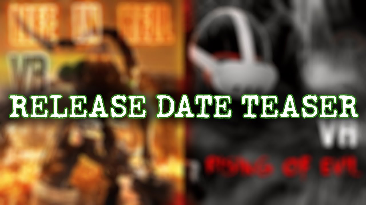 RE4 VR (Quest) NEW MOD UPDATES - RELEASE DATE TEASER