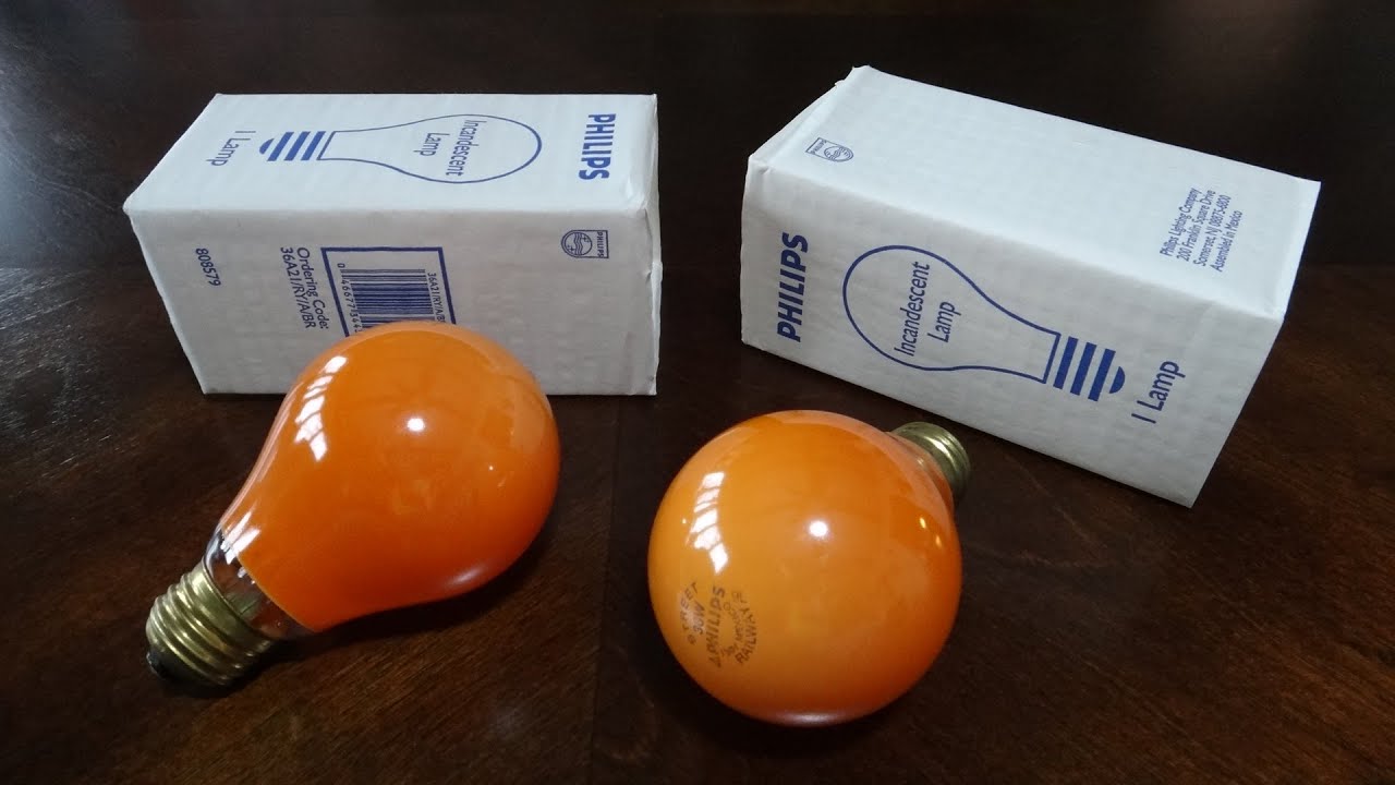 Philips 36watt Orange Street Railway Light Bulbs