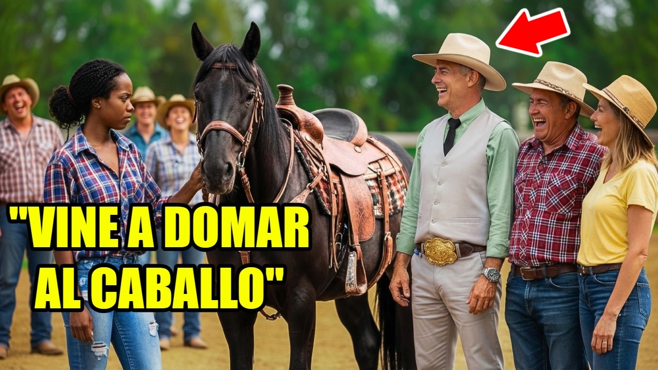 Se RIERON de Ella cuando dijo que DOMARÍA al Caballo... Hasta que Subió y SILENCIÓ a Todos
