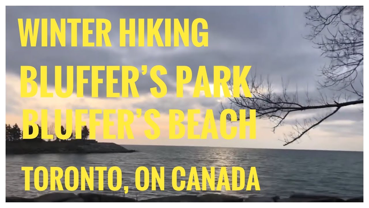 Bluffer&rsquo;s Park & Beach on New Year&rsquo;s Day in Toronto, ON Canada -Winter Hiking, 겨울나들이