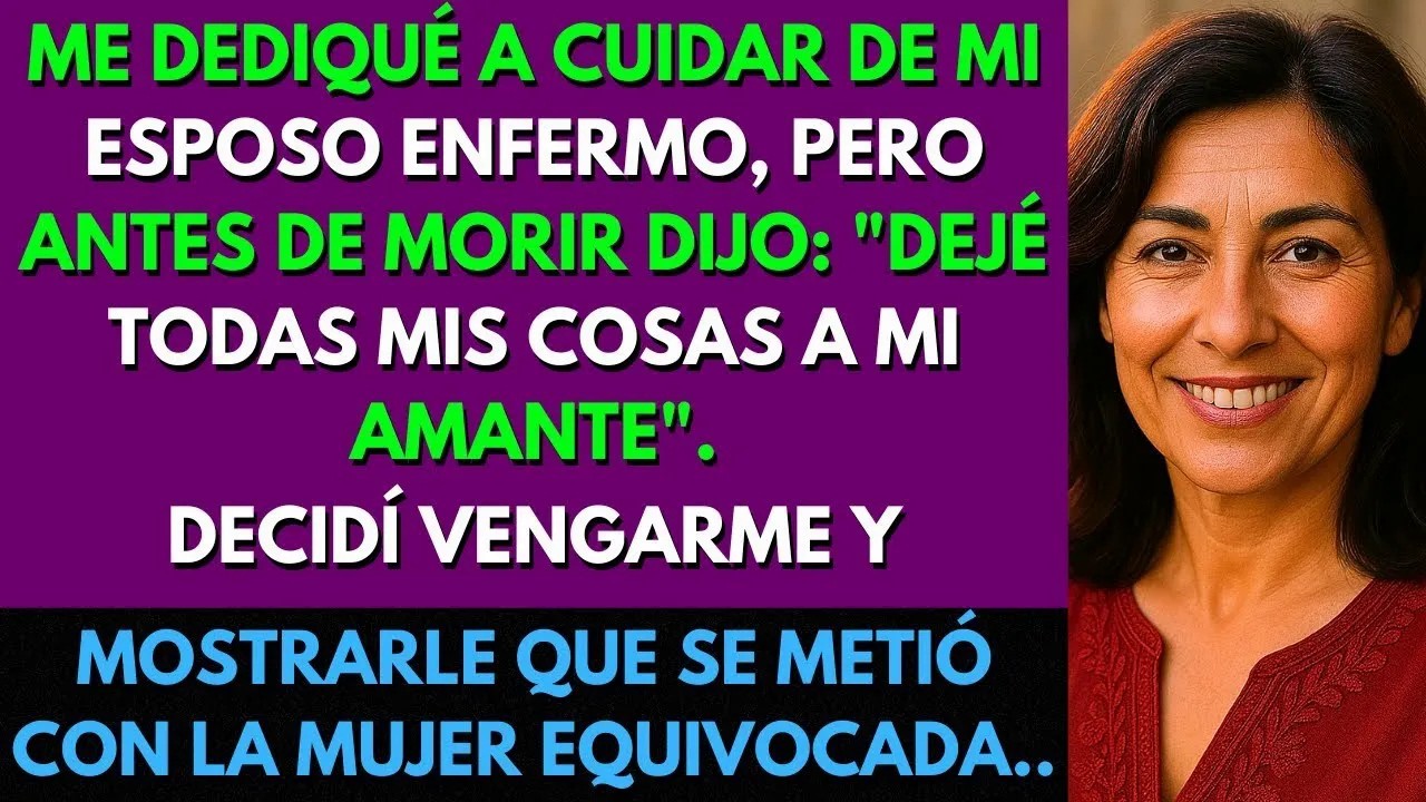 Antes de Morir, Mi Esposo Me Dijo Algo  Le Dejé Todo a Mi Amante