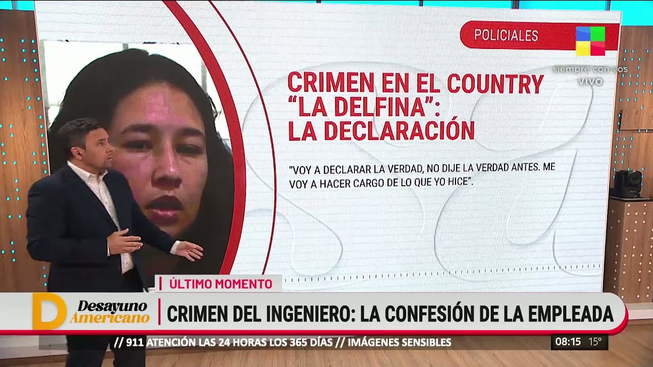 🔴 CRIMEN DEL INGENIERO: LA CONFESIÓN DE LA EMPLEADA