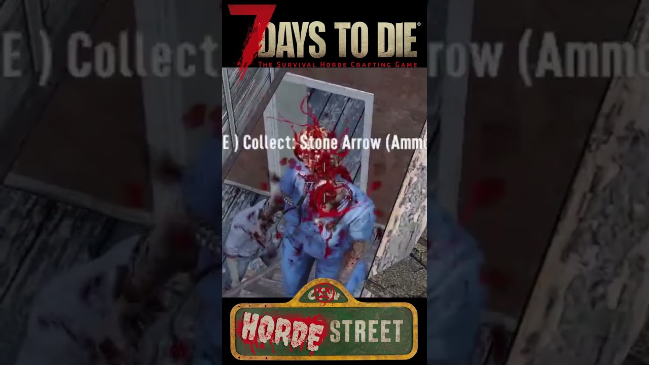 Head fell off! - 7 Days to Die Alpha 21 #shorts