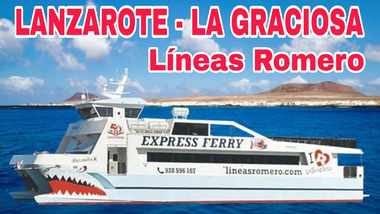 Lanzarote-La Graciosa, Líneas Romero 27-07-2023