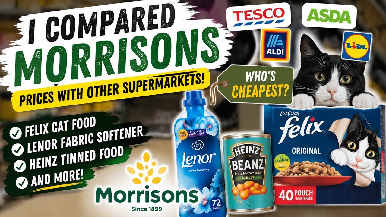 🛒 Выгоден ли Morrisons на самом деле? Проверка цен в сравнении с крупными супермаркетами!