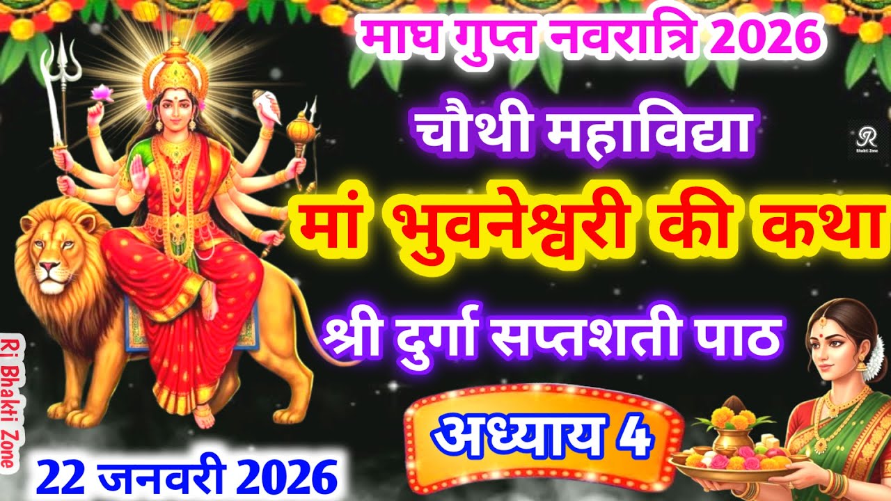 गुप्त नवरात्रि के चौथ दिन महाविद्या मां भुवनेश्वरी की कथा 🙏 Gupt Navratri #maabhuwaneshwarikikatha