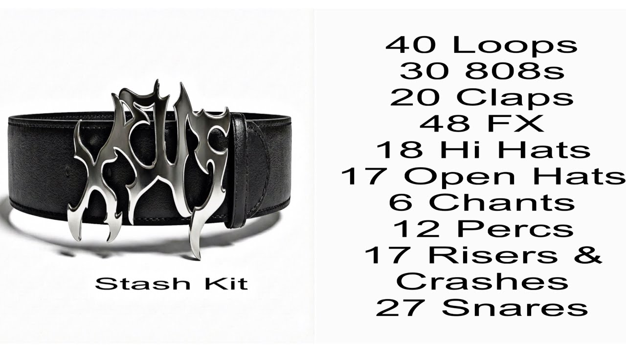 XEUS STASH KIT 2026 (Ken Carson , Che, OsamaSon) DRUM KIT/LOOP KIT