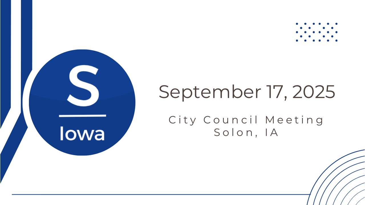 City Council Meeting- September 17, 2025