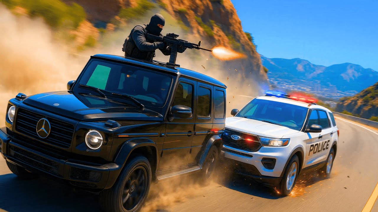 American Police Chases #6 - BeamNGTV