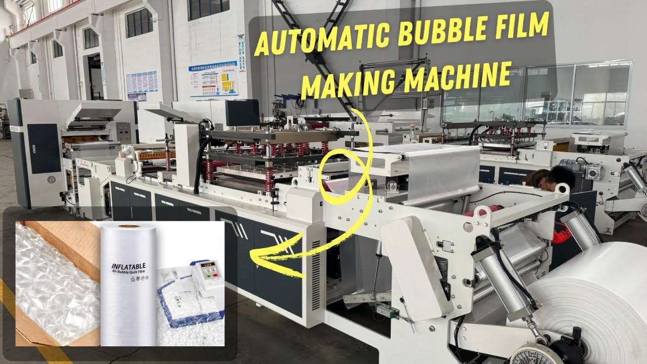 Automatic Bubble Film Making Machine | Fully Automated, Fast, & Easy Packaging Solution