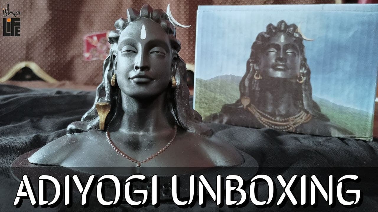 UNBOXING I ADIYOGI I MINIATURE STATUE I 4INCH I ISHA LIFE