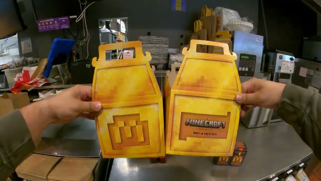 McDonald's POV: A Minecraft Movie Meal