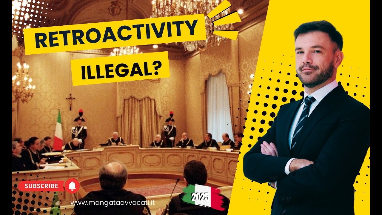 Italian Citizenship BREAKTHROUGH: Why Retroactivity in Law 74/2025 Could Be Ruled Unconstitutional