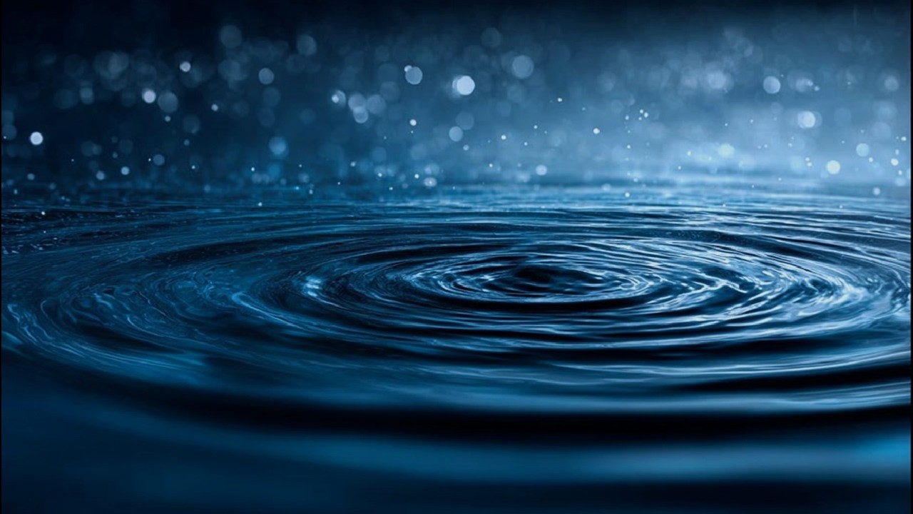 Rain Sounds for Anxiety Relief -  Deep Blue Sanctuary (10 Hours)