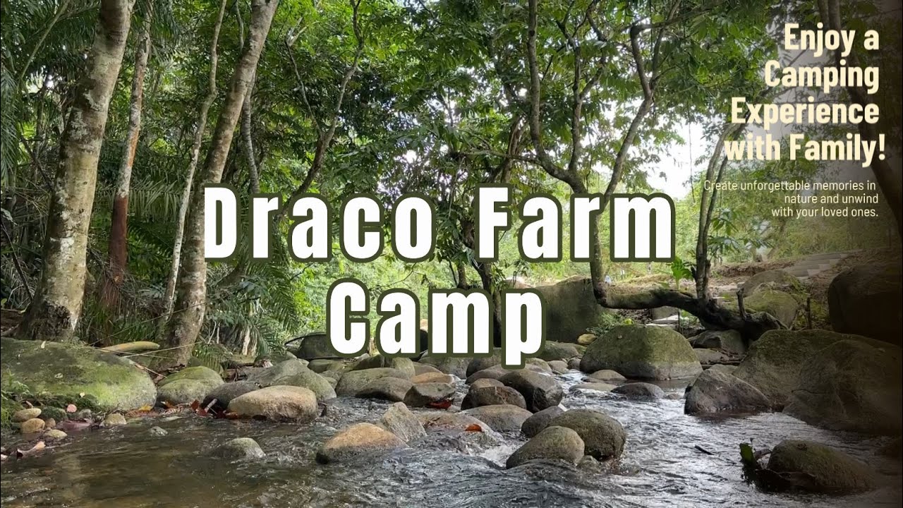family camping draco farm camp chenderiang perak