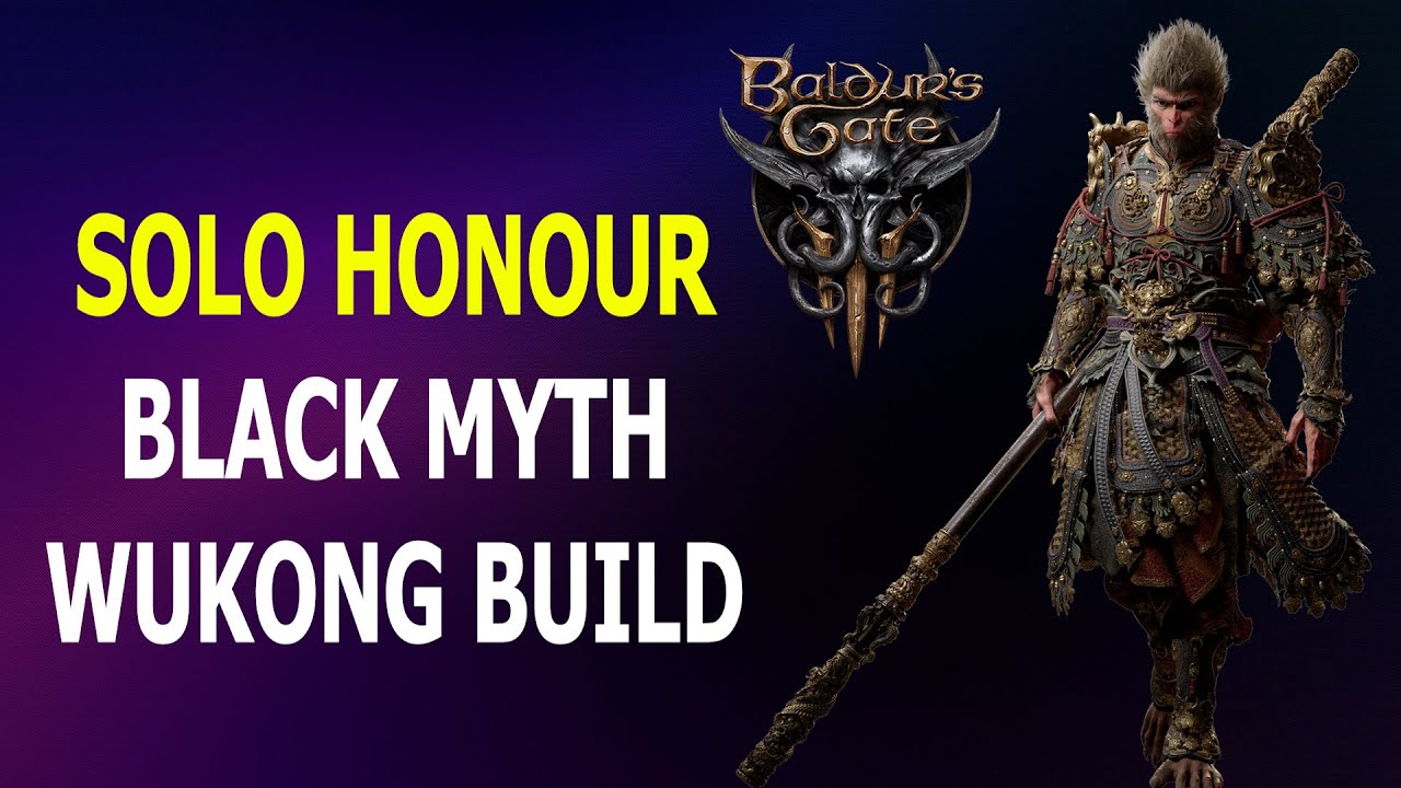 Solo Honour Black Myth Wukong Build | BG3 Part 2