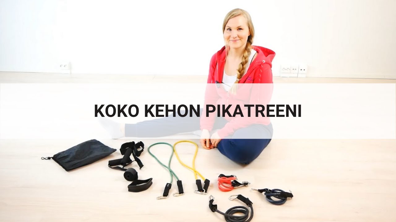 Polta rasvaa kotikuntosalilla - koko kehon pikatreeni