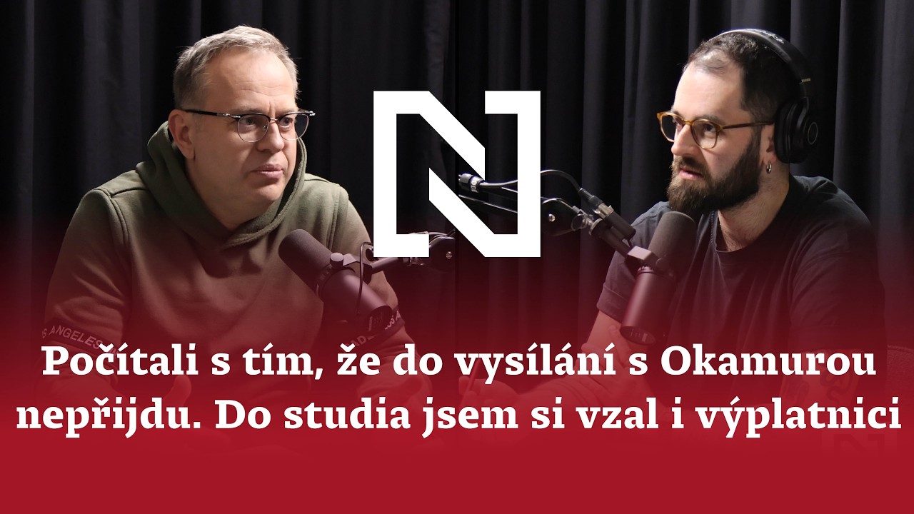 Počítali s tím, že do vysílání s Okamurou nepřijdu. Do studia jsem si vzal i výplatnici | Studio N