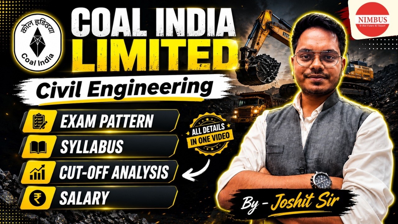 Coal India MT Civil Engineering Recruitment 2025 | Exam Pattern, Syllabus, Cut Off & Salary Details