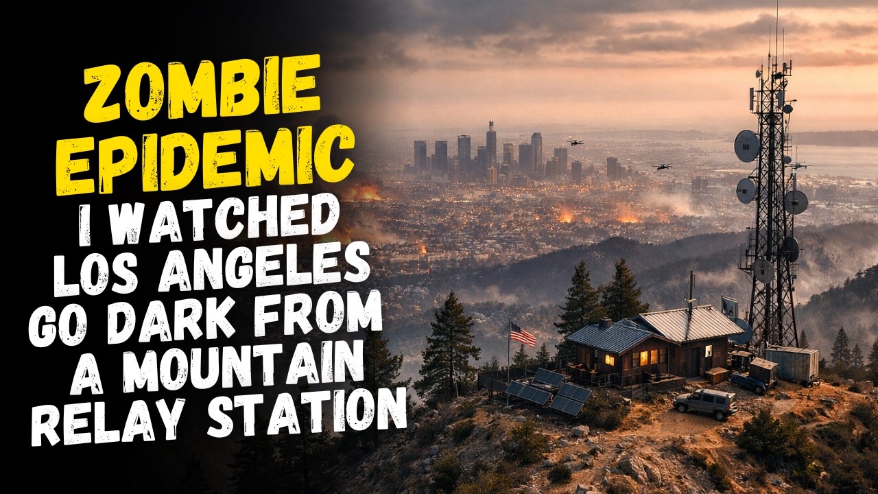 ZOMBIE EPIDEMIC: I Watched Los Angeles Go Dark From a Mountain Relay Station - Creepypasta