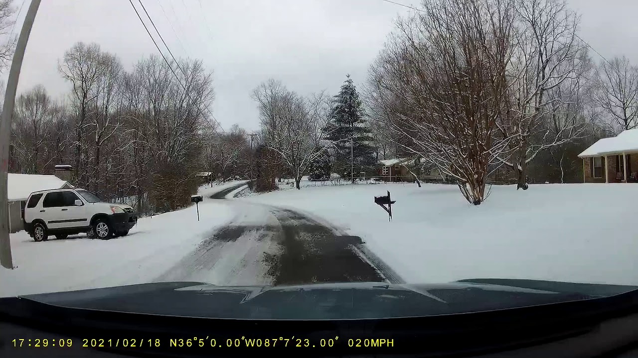 Kingston Springs Tennessee Winter Storm 2021