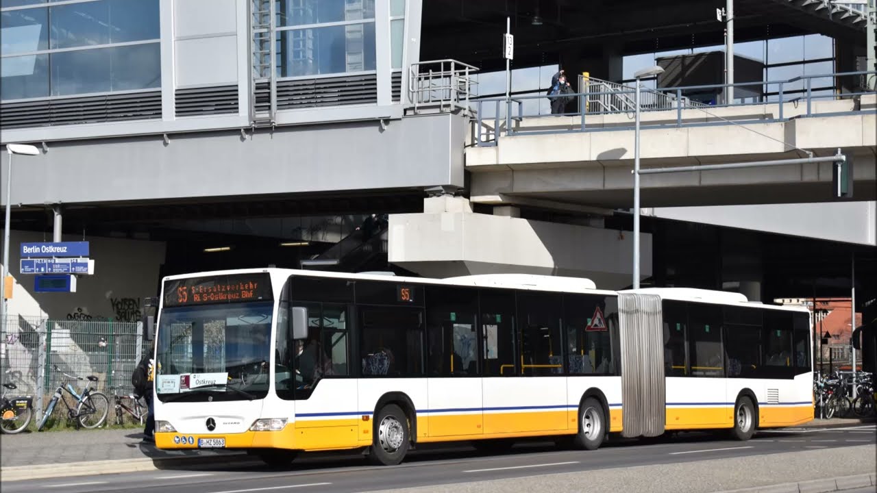 Sound vom Mercedes Benz Citaro Facelift G - B-HZ 5863 - von Buscontact Berlin ex HEAG Darmstadt 397