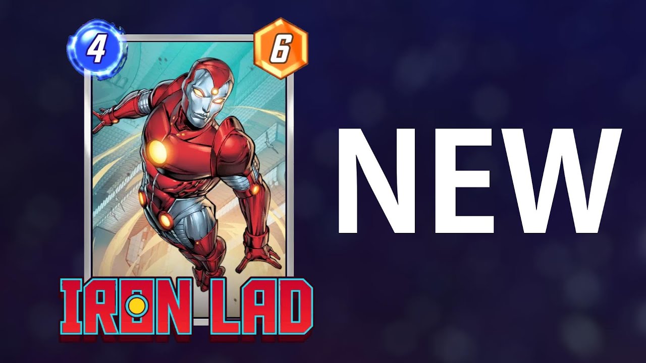 New Marvel Snap Card IRON LAD Released