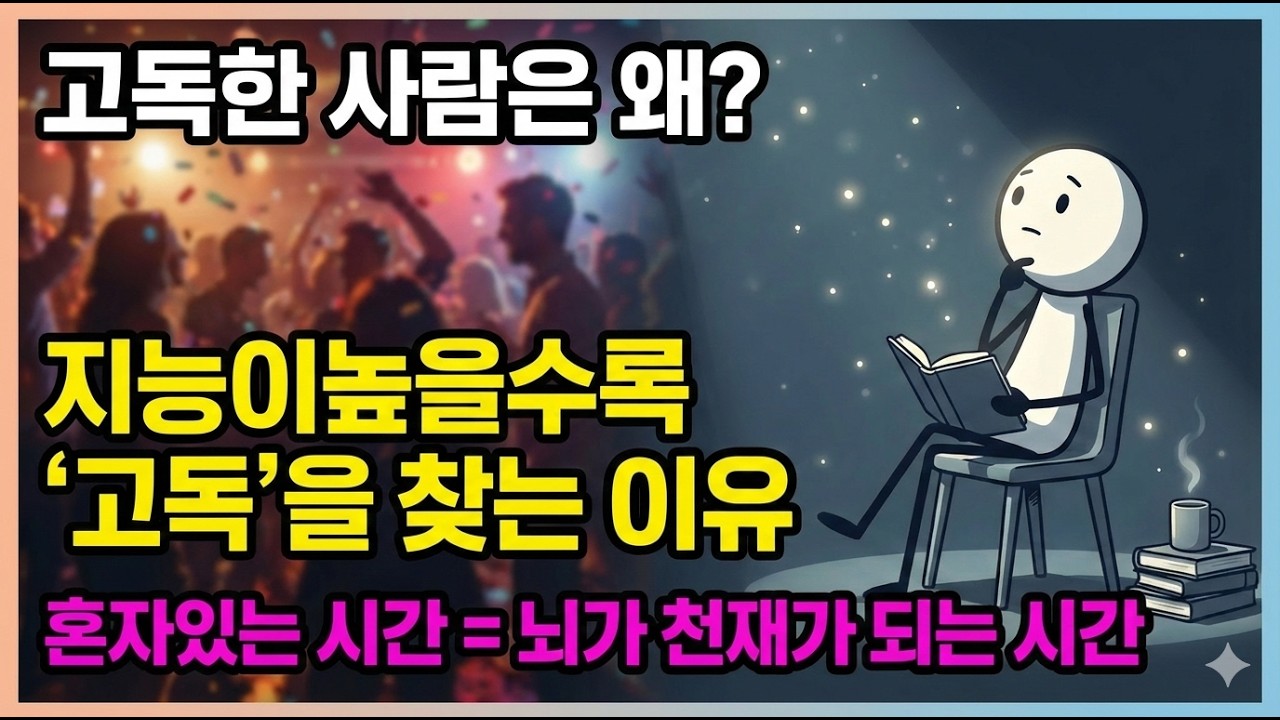 왜 유독 '혼자 있는 시간’을 즐기는 사람들이 지능이 높을까?