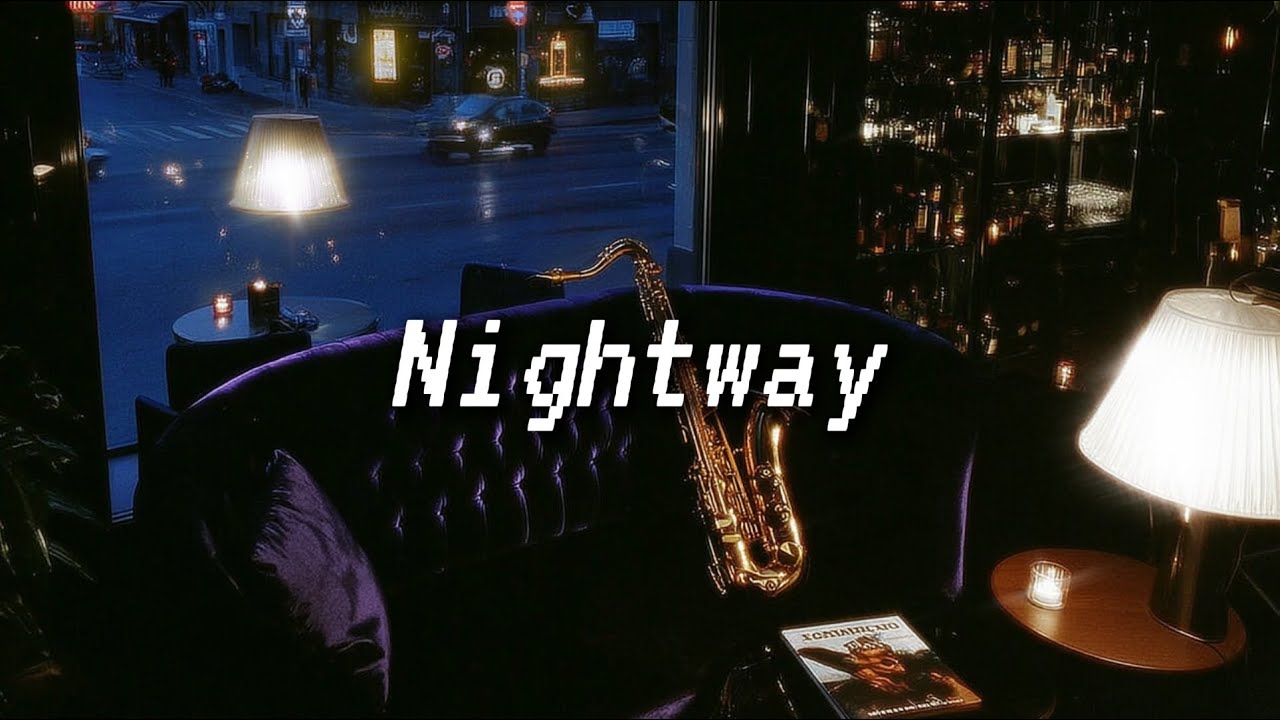 Quiet Bar Vaporwave Jazz 🥂 – Chill Night Jazz, Relaxing Background Music