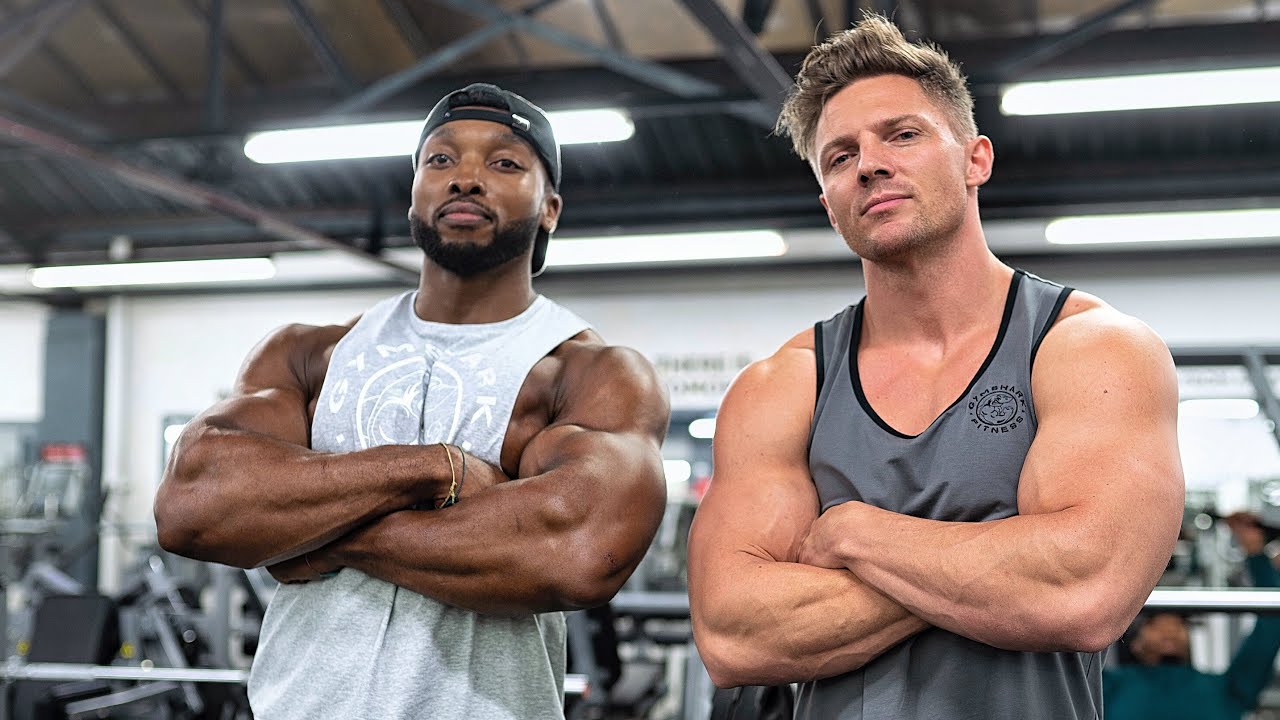 Training Back & Arms With STEVE COOK | Would he try Crossfit Again?