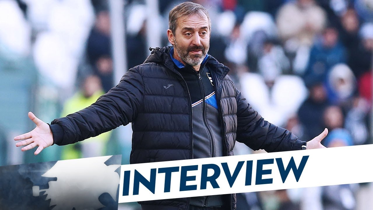 Juventus-Sampdoria, Giampaolo: «Per me è finita 2-2»