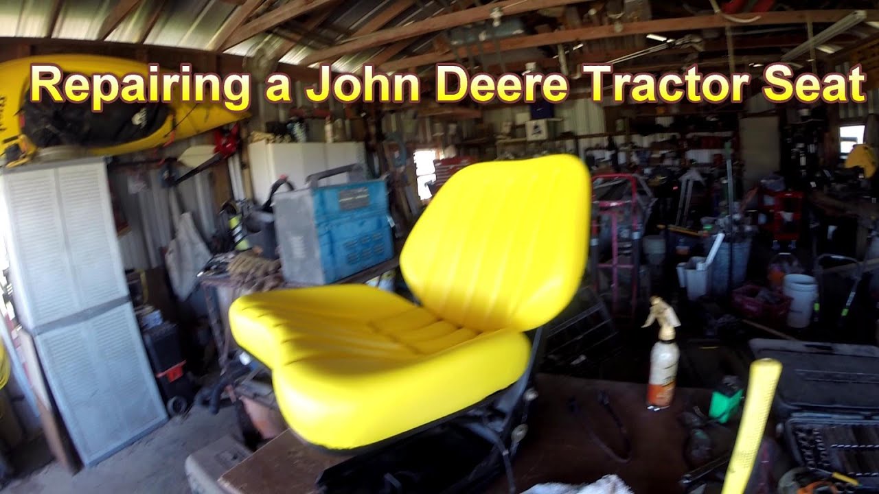 John Deere Tractor Seat Repair; Disassembly, Repair and Reassembly of John Deere Tractor Seat.