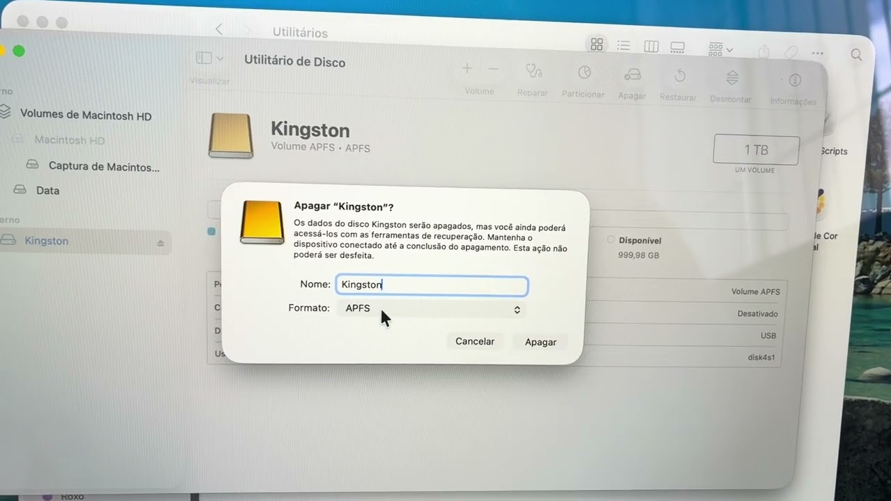 Como FORMATAR SSD EXTERNO no MACBOOK (Apfs, ExFAT, etc)