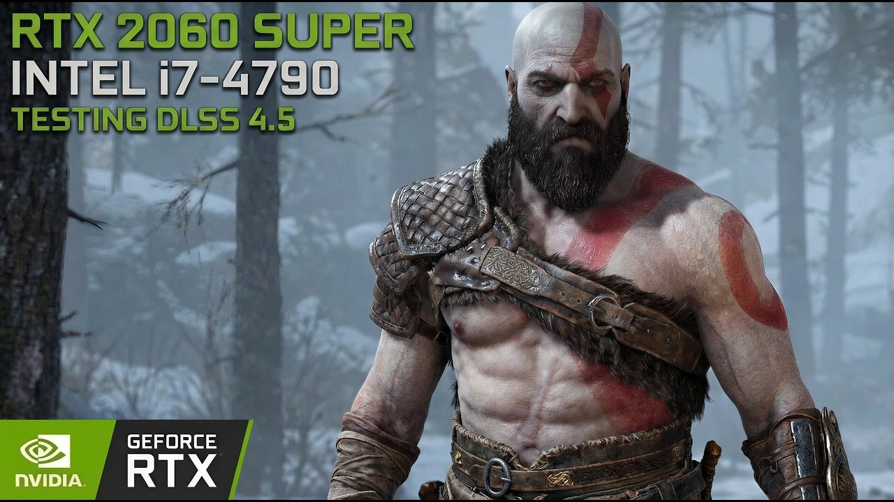 God of War | RTX 2060 SUPER + i7-4790 | DLSS 4.5 | 70+ FPS