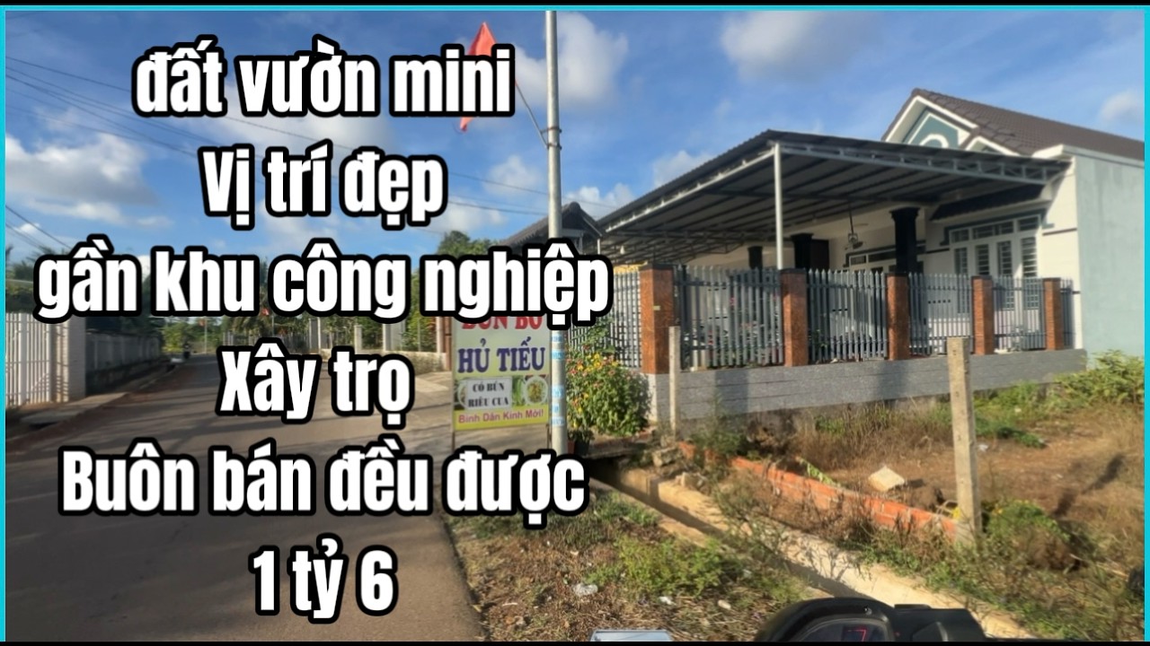 Anh Thanh làm ăn xa cần bán mãnh đất vườn có thổ cư gần khu công nghiệp ở BRVT