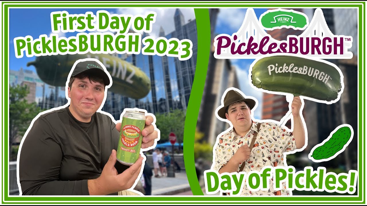A Dill-ightful day at PicklesBURGH 2023 | Eating All Things Pickles and lunch at Pirmanti Bros