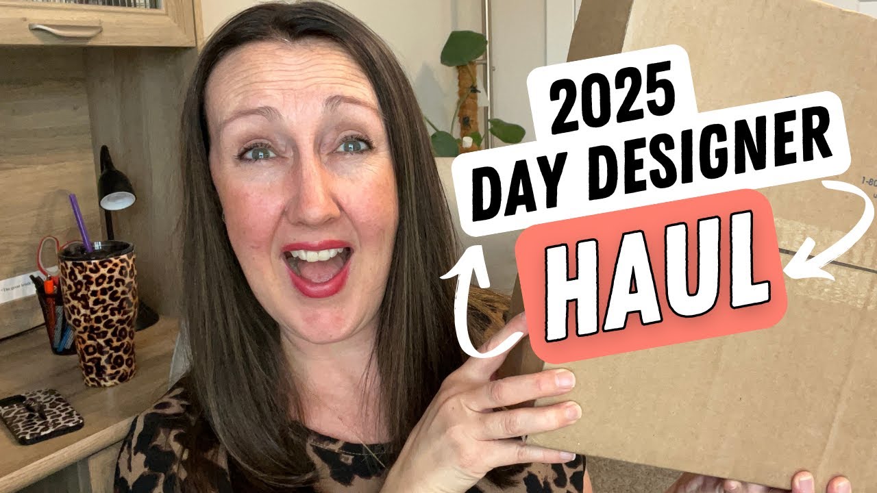 The ULTIMATE Day Designer Haul: My 2025 Day Designer Planner & Planning Accessories