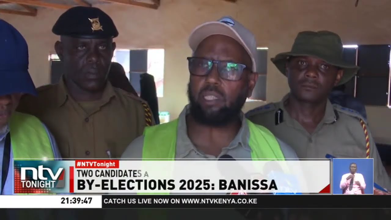 Two candidates battle at the parliamentary ballot for Banissa Seat