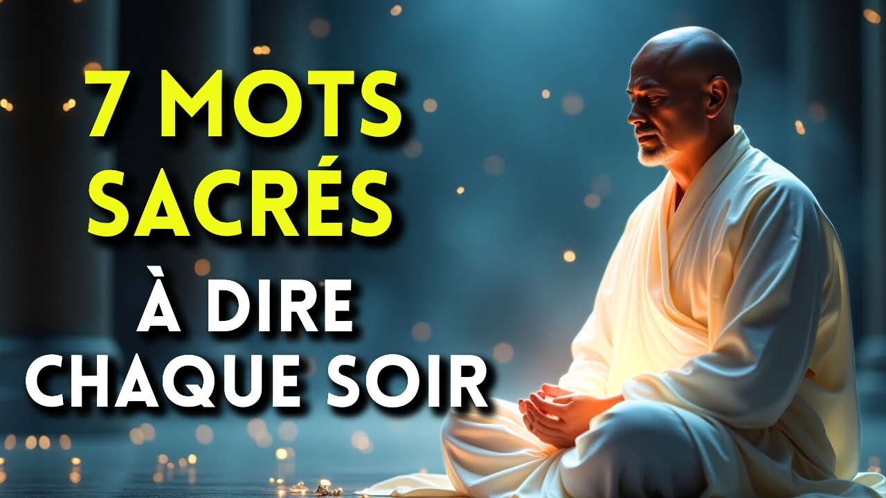 🌙 Dis ces 7 mots avant de dormir… ton âme va sentir la différence