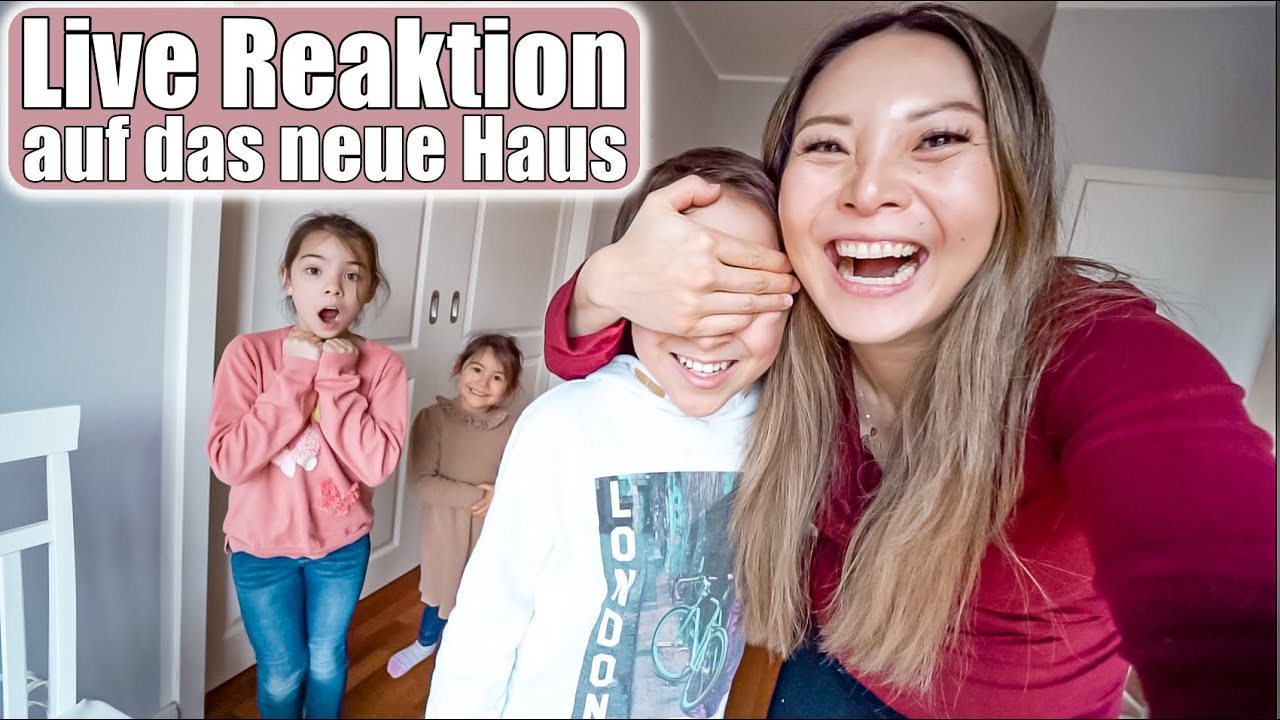 Live Reaktion auf das neue Haus 😍 Komplette Haus Tour & Kinderzimmer Aufteilung VLOG | Mamiseelen