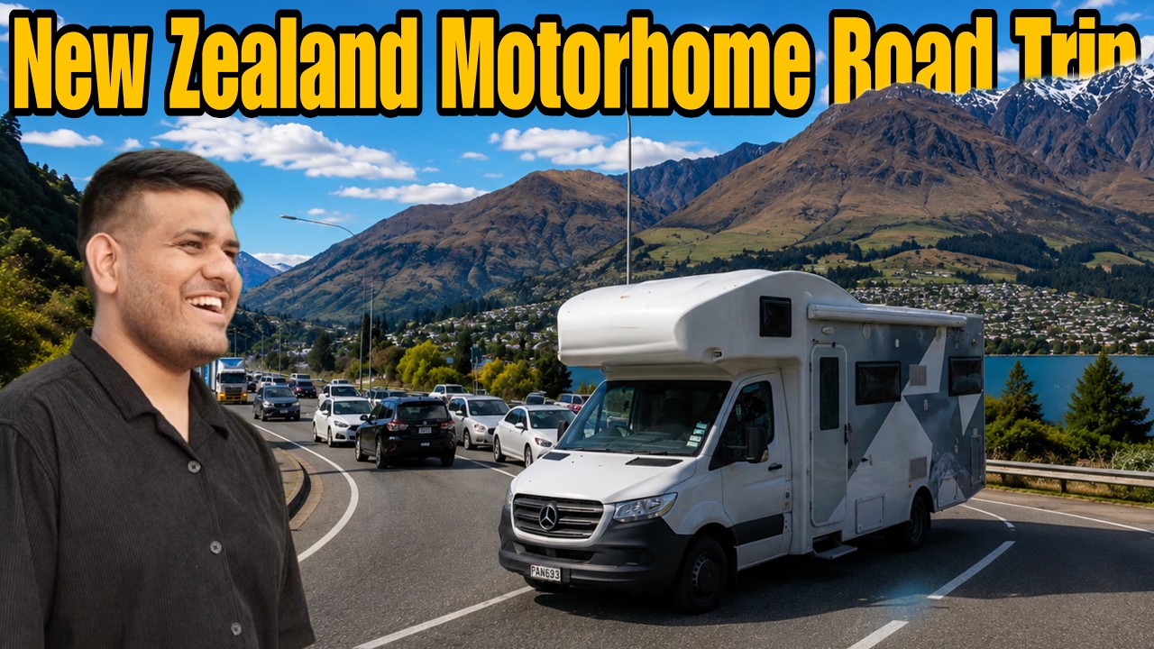 Finally New Zealand Motorhome Road Trip Start 🇳🇿😍 |NZ Road Trip| #EP-3