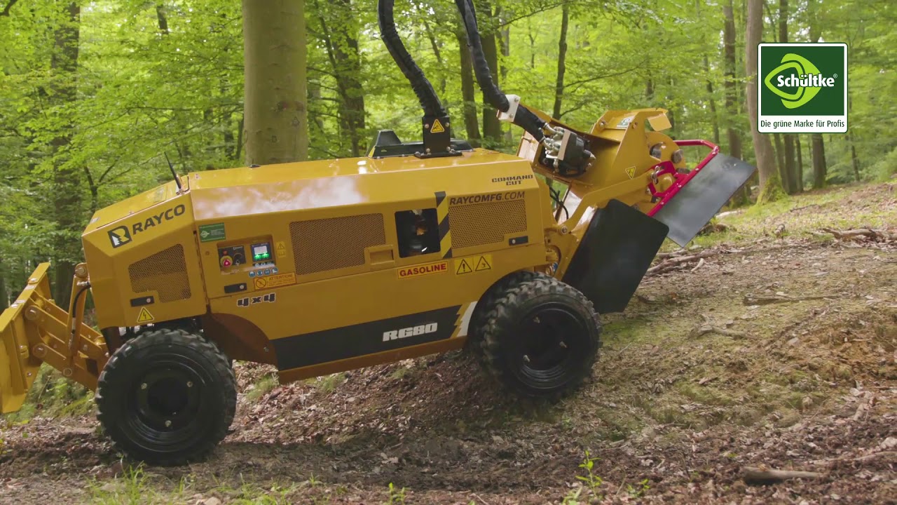 Rayco RG 80 Schültke Technik Ufkes Wurzelfräse Stubbenfräse