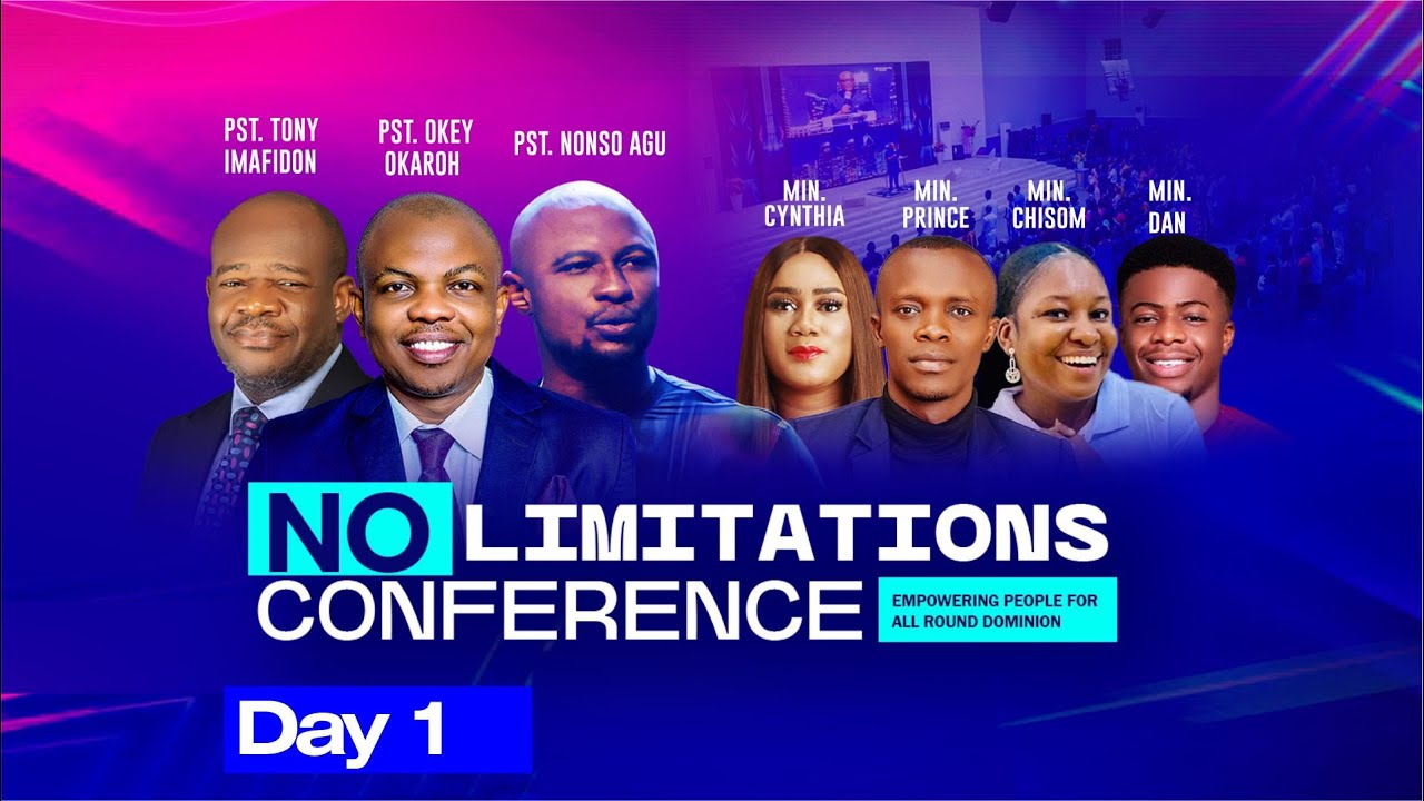 DAY 1 | NO LIMITATIONS CONFERENCE | DOMINION CITY ONITSHA HQ | PASTOR OKEY OKAROH | 16.10.2025